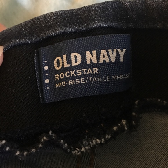 Old Navy Rockstar Midrise Jeans SOLD - Picture 4 of 5